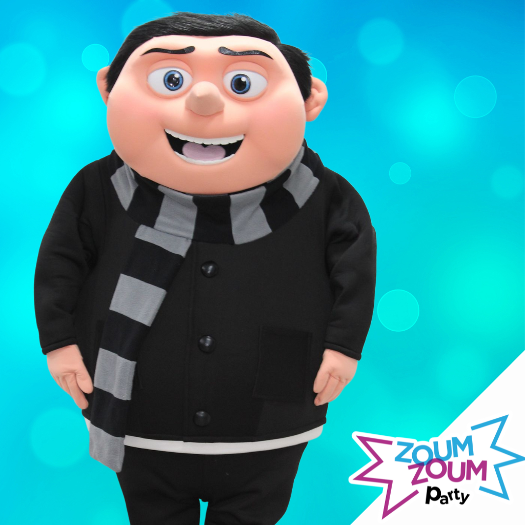 Mascot Birthday Party with Gru Gift