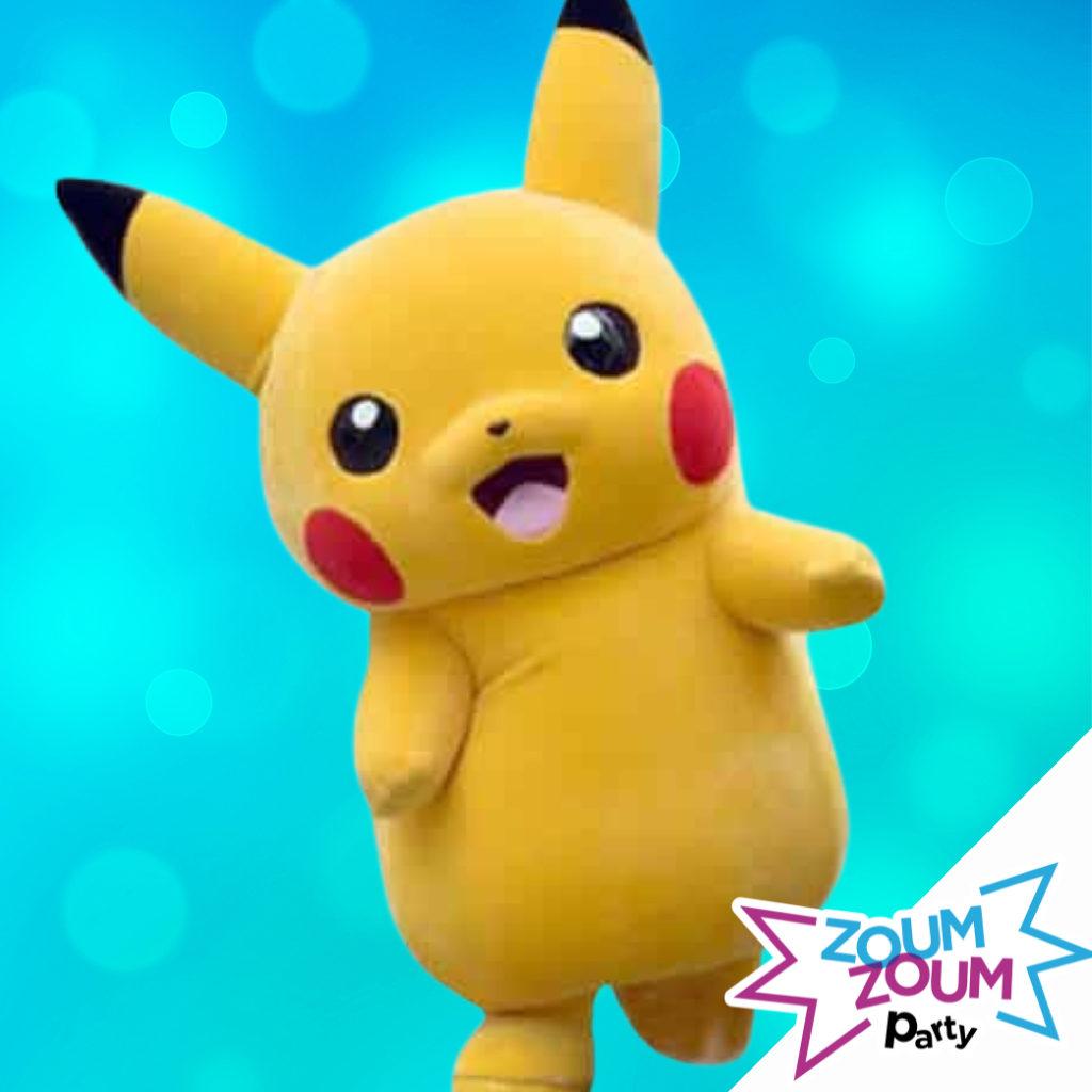 Mascot birthday party with Pikachu Gift (Calgary)
