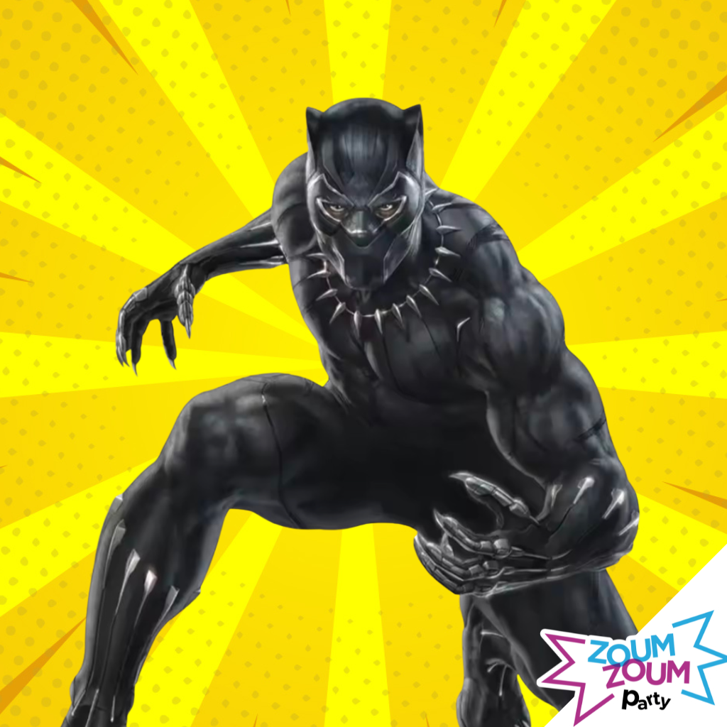 Superhero Party Entertainer with Black Panther Gift (Toronto and GTA)