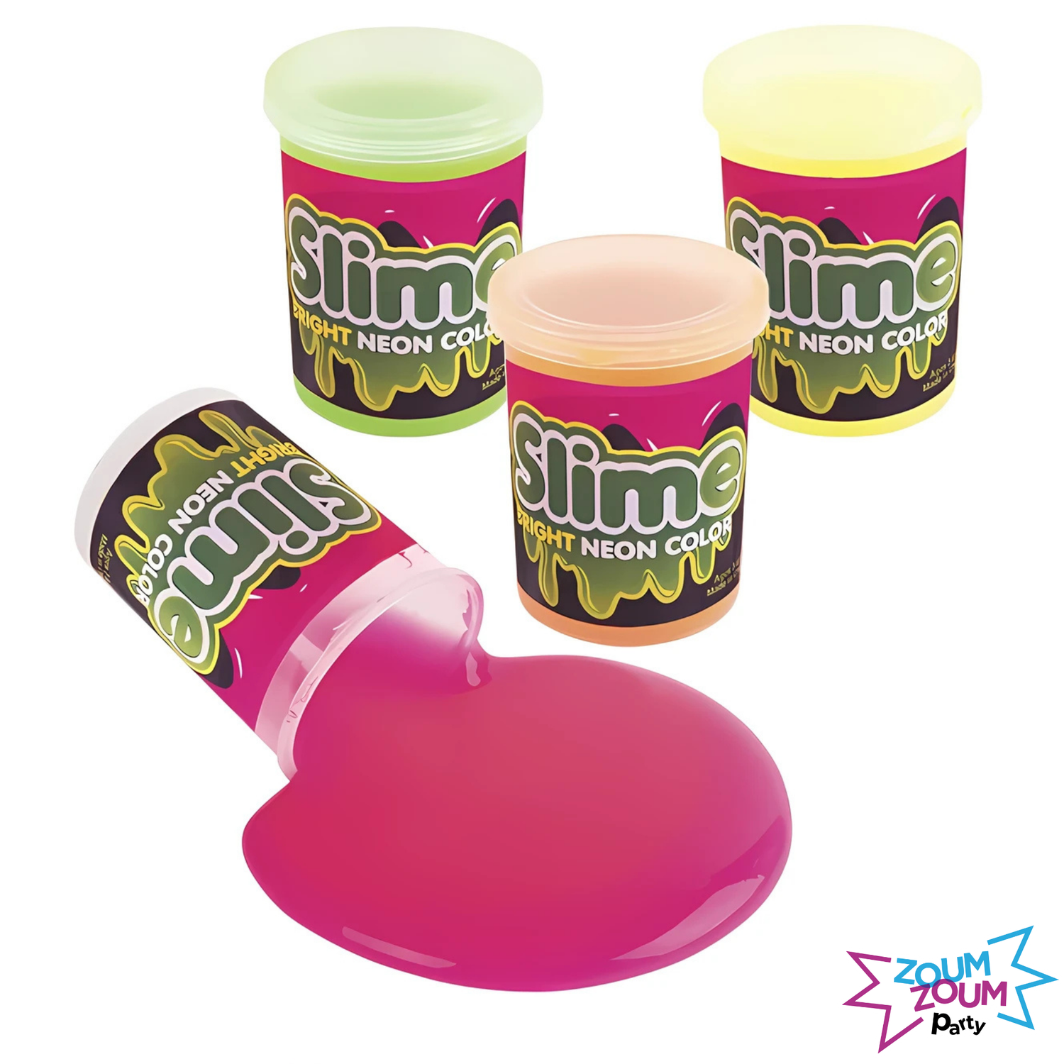 Pre-mad sensory loot bags slime