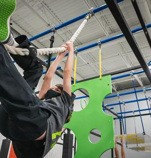 kids party aspire climbing milton