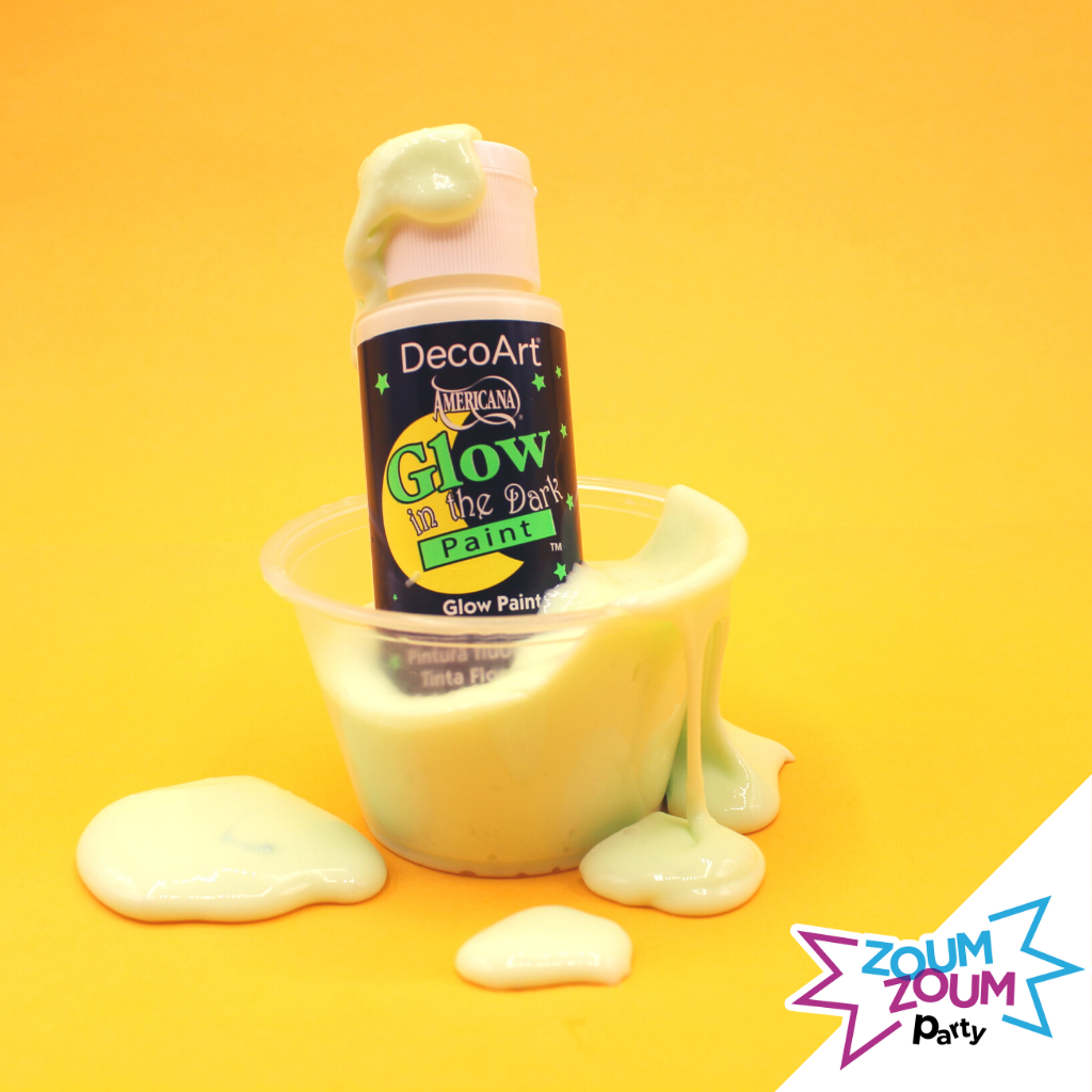 Glow in the dark slime