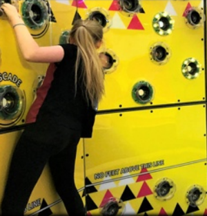 Kids party flying squirrel trampoline park