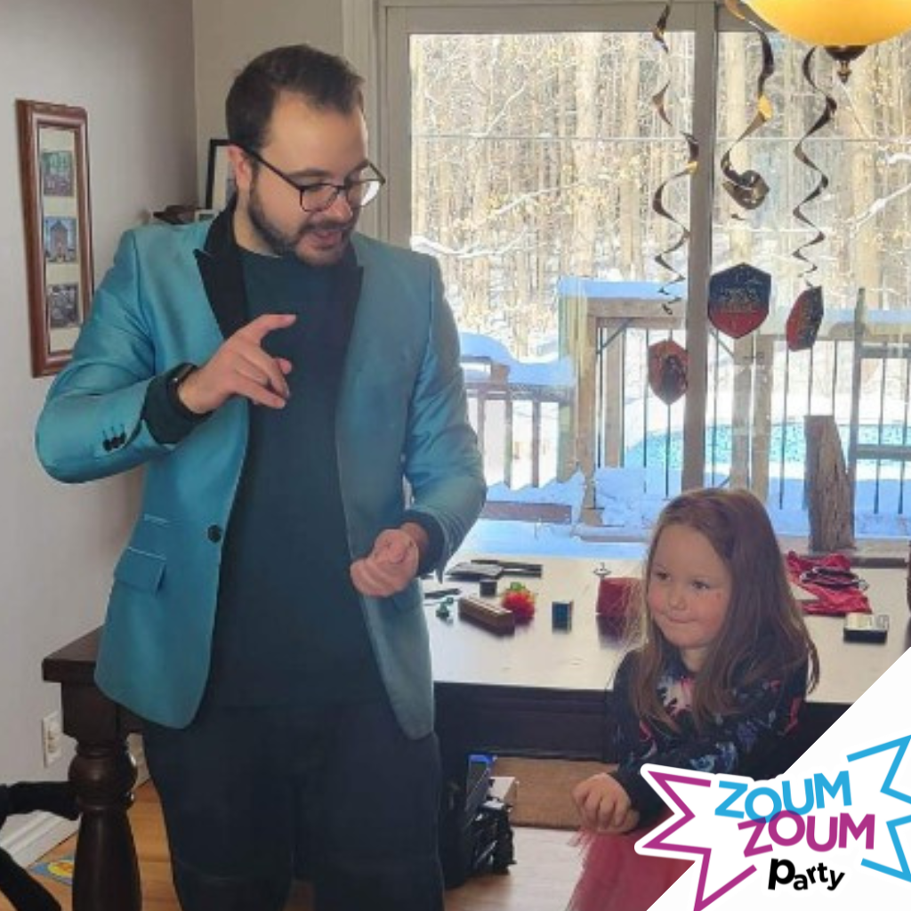 At-Home magician party for kids
