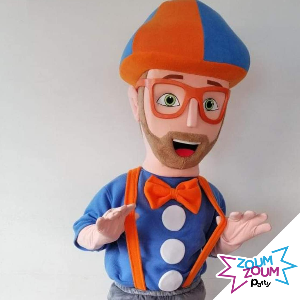 At-home Mascot Birthday Party with Blippi Gift (Montreal)