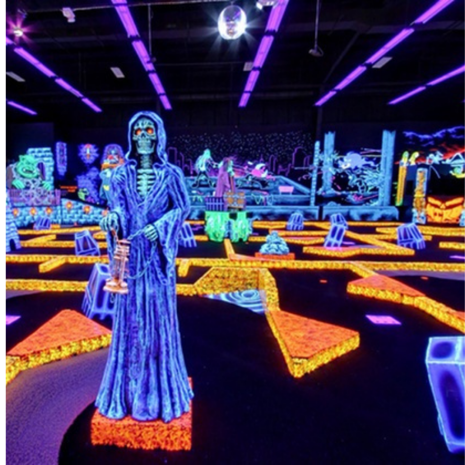 Mini Golf & Arcade Party (10 kids + Party Room) at MONSTER MINI GOLF