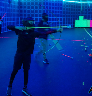 kids party archery circuit