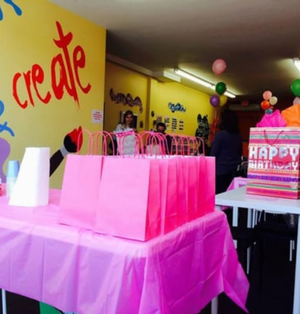 Kids party fusion artz café