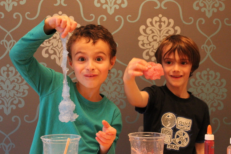 Sparkling Slime recipe for birthday parties!
