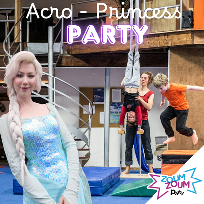 Princess Acrobatics Party at PARAGYM (Zoum Zoum Party Collaboration)
