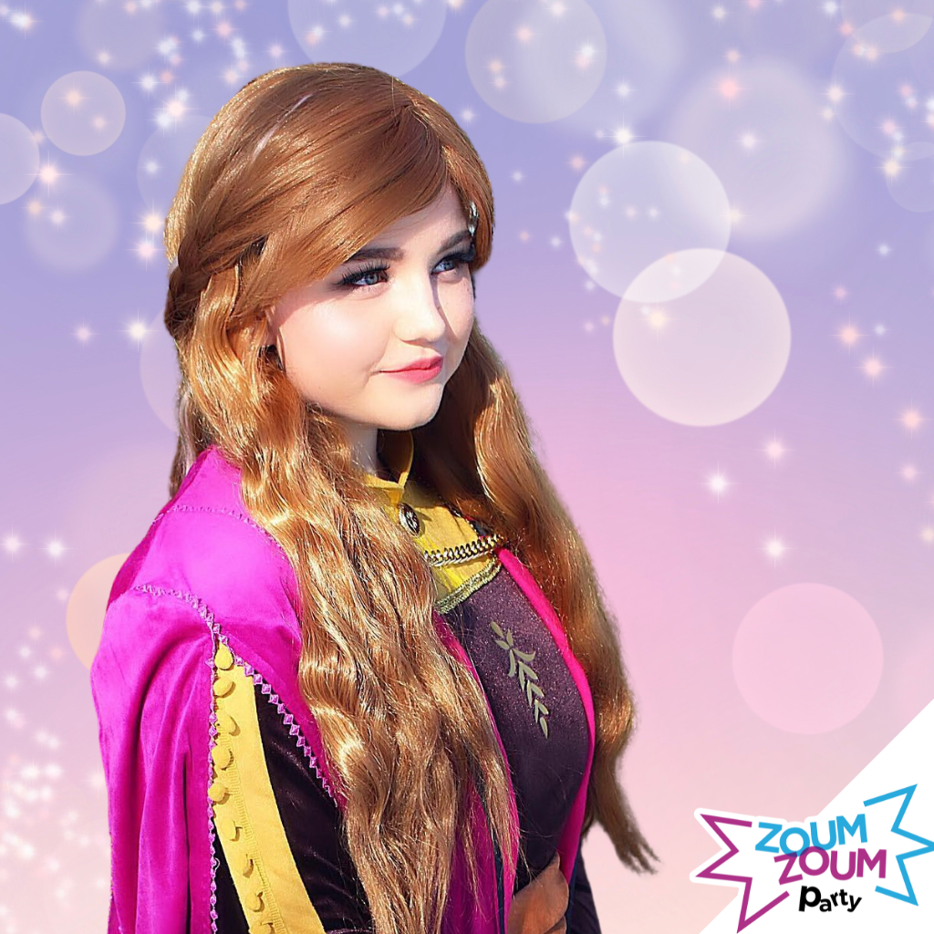 At-home Birthday Party with Princess Anna Gift (Calgary)