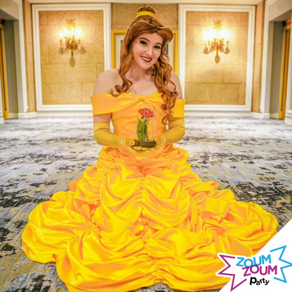 At-home Birthday Party with Princess Belle Gift (Toronto and GTA)