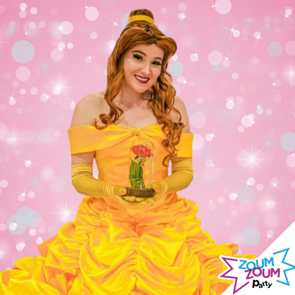 At-home Birthday Party with Princess Belle Gift (Toronto and GTA)
