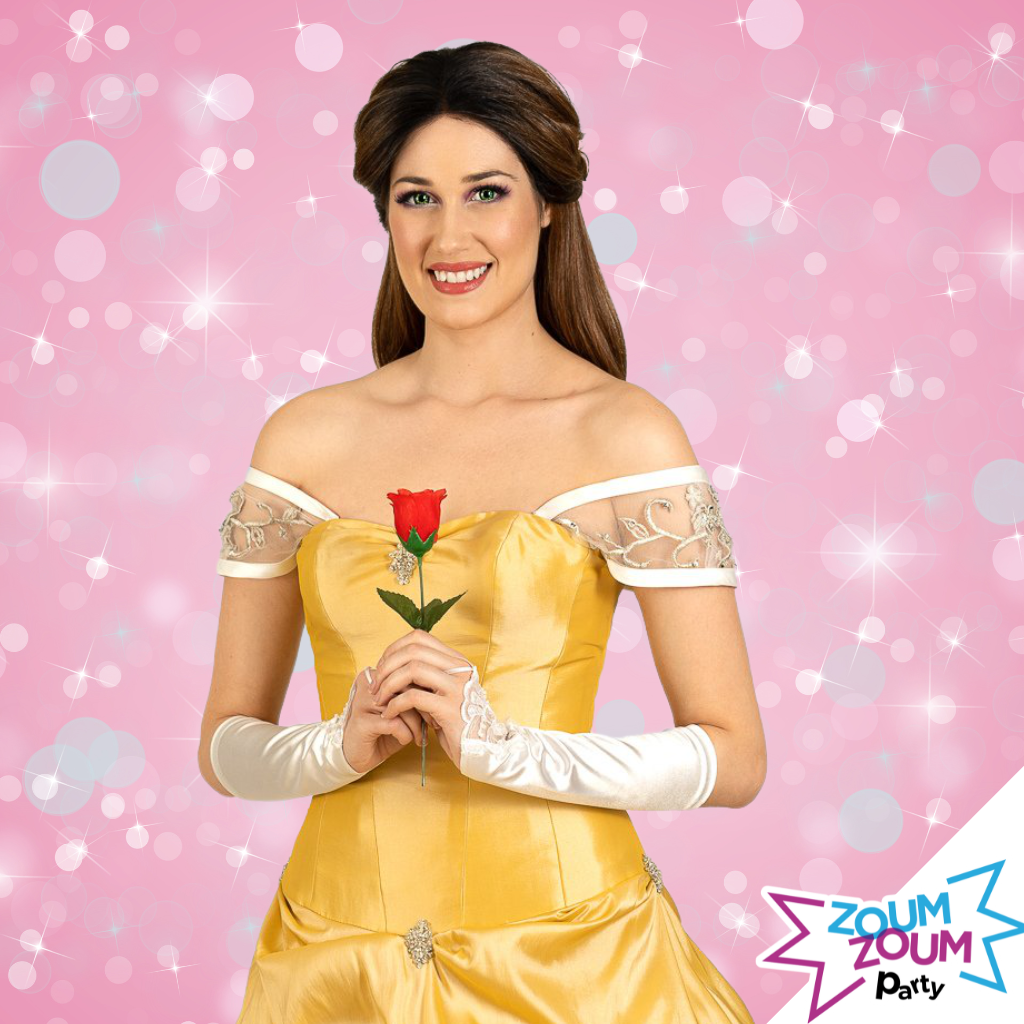 At-home Birthday Party with Princess Belle Gift (Montreal)