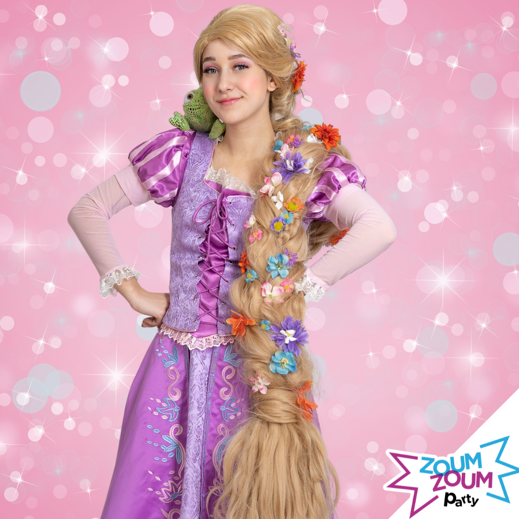 At-home Birthday Party with Princess  Rapunzel Gift (Montreal)