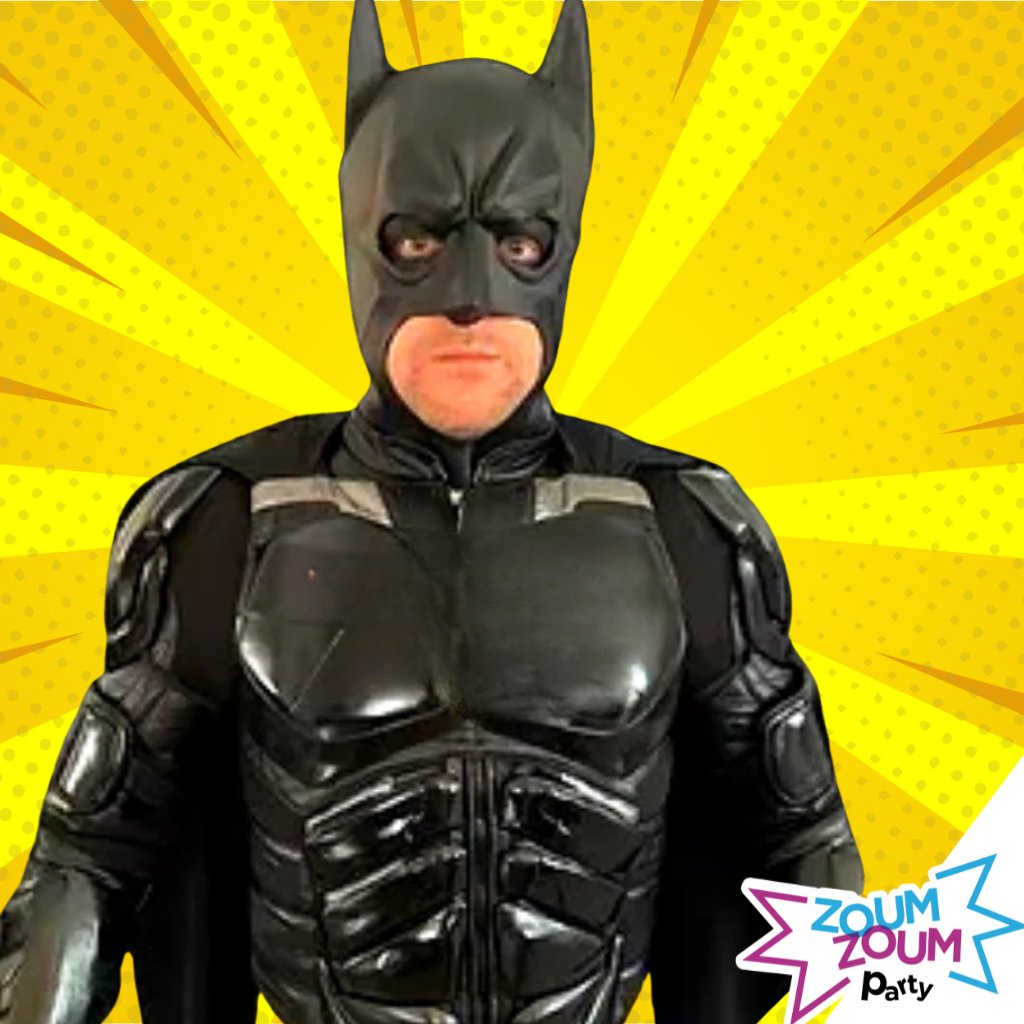 At-home superhero Birthday Party with Batman Gift