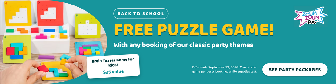 Back to school promo at-home parties