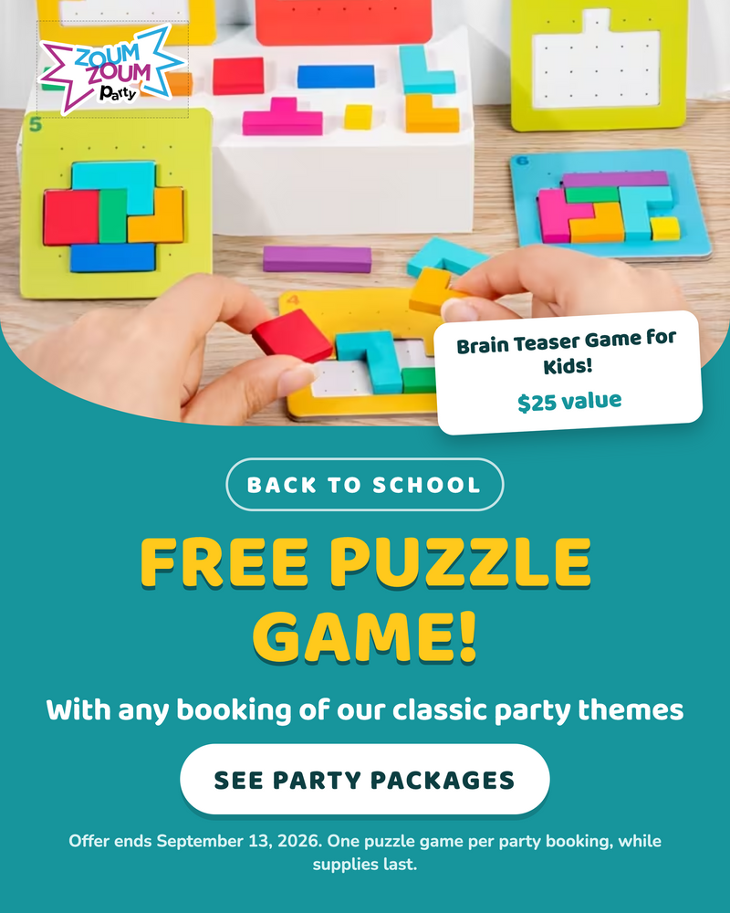 Back to school promo at-home parties