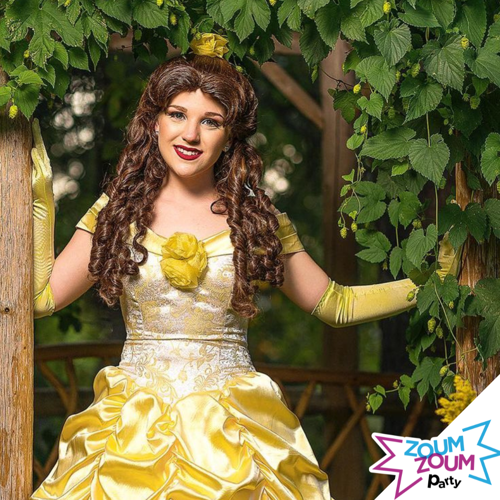 At-home Birthday Party with Princess Belle Gift (Calgary)