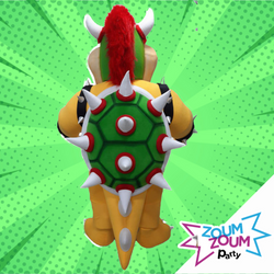At-home Mascot Birthday Party with Bowser Gift (Montreal)