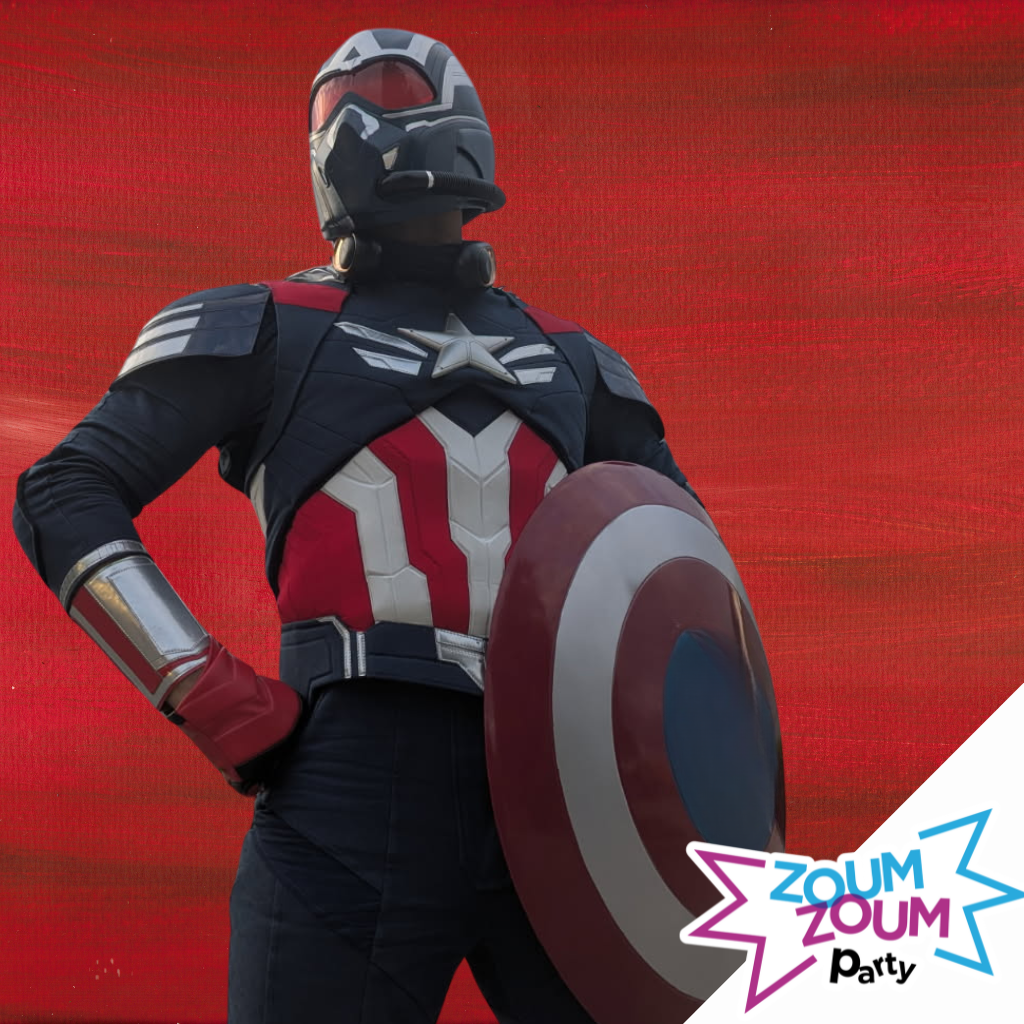 At-home superhero party with Captain America Gift (Toronto and GTA)