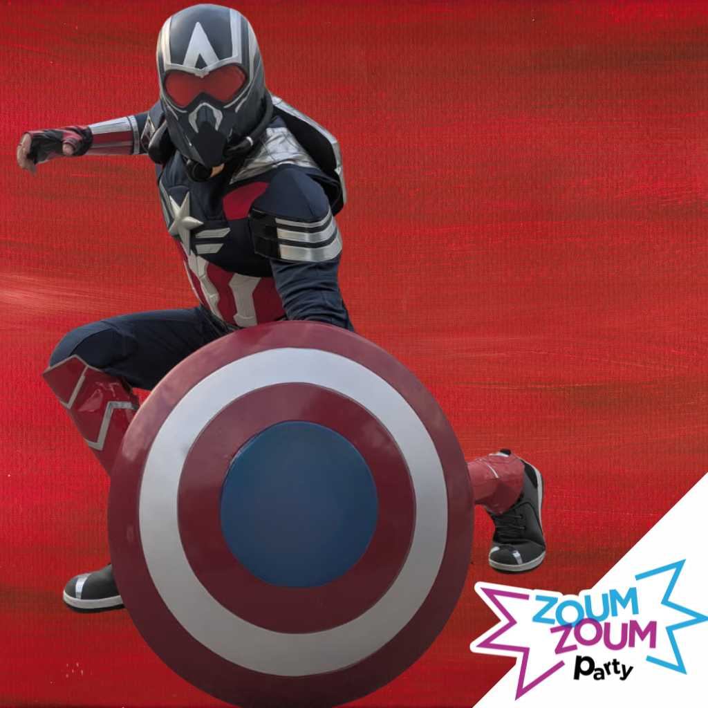 At-home superhero party with Captain America Gift (Toronto and GTA)