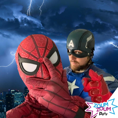 Superhero Party with Captain America Gift (Montreal)