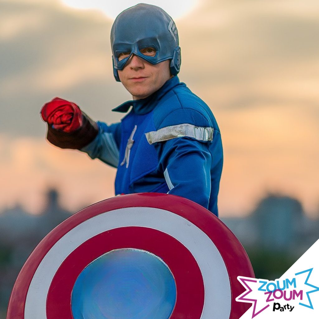 Superheroes DUO at-home Birthday Party - 2 superheroes (Montreal)