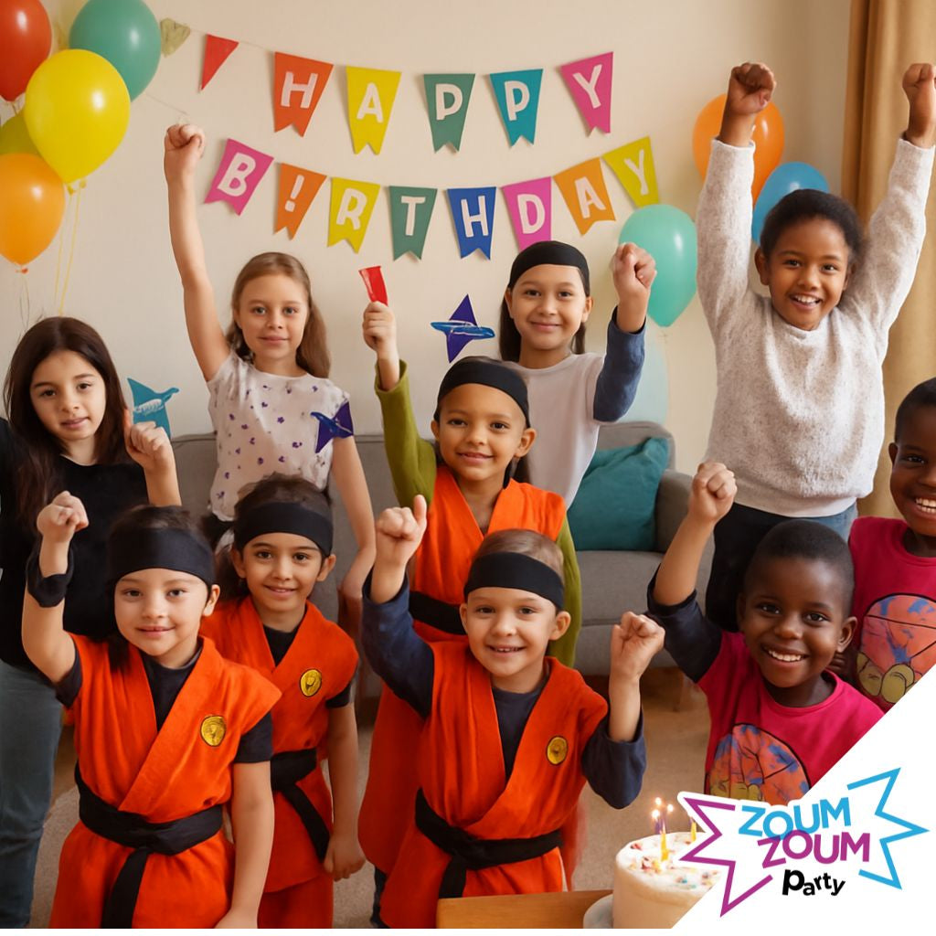 Ninja Circus Birthday Party