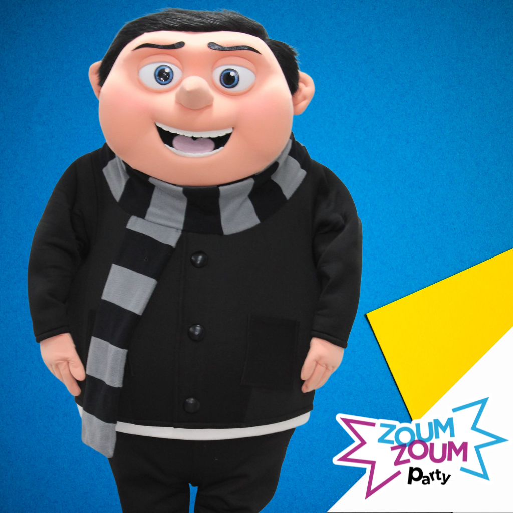 At-home Mascot Birthday Party with Gru Gift
