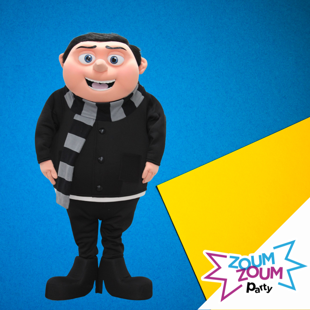 At-home Mascot Birthday Party with Gru Gift