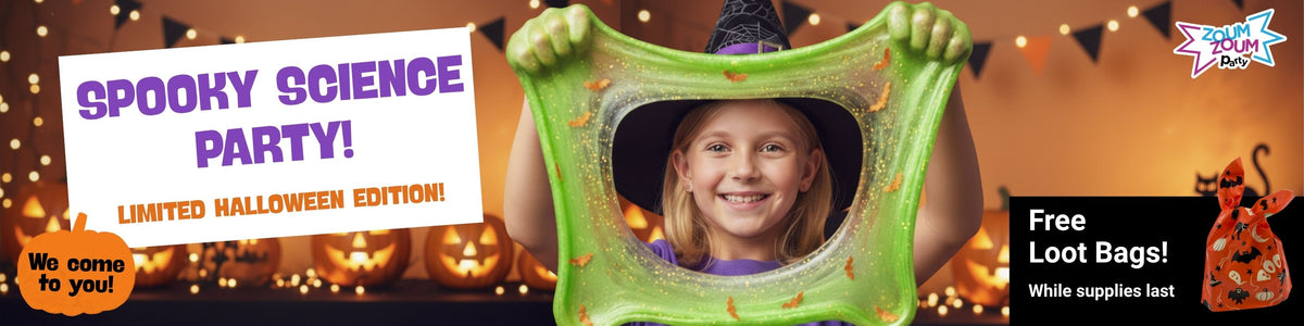 Spooky Science Party - Limited Halloween edition - Free loot bags