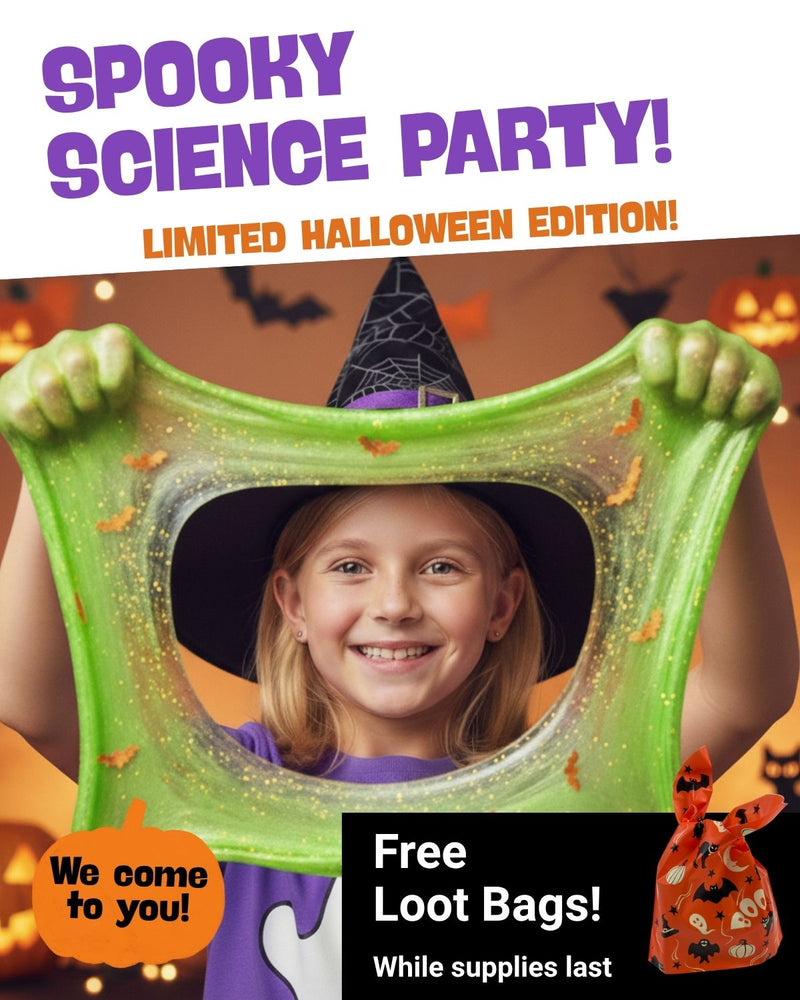 Spooky Science Party - Limited Halloween edition - Free loot bags