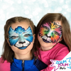 Kids at-home face painting party