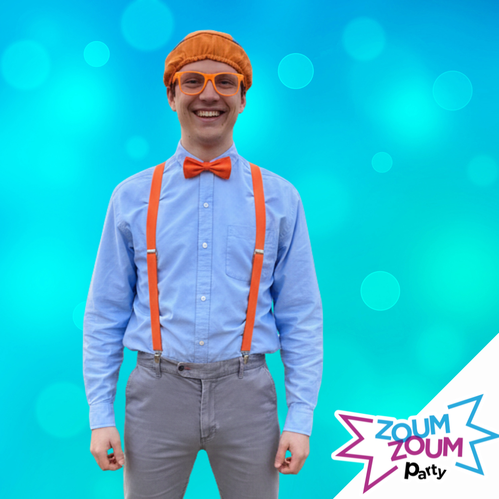 Mascot Party Entertainer with Blippi Gift (Calgary)