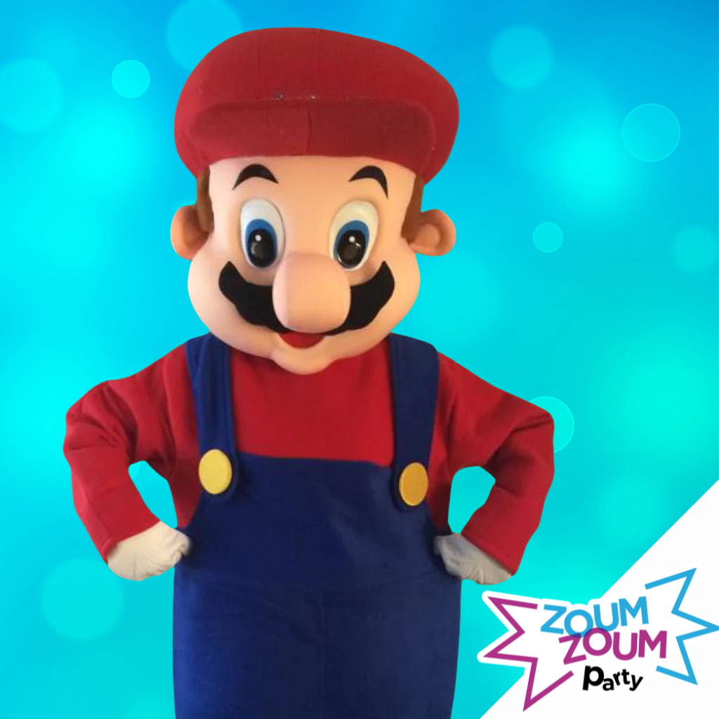 Mascot Birthday Party with Mario Gift (Calgary)