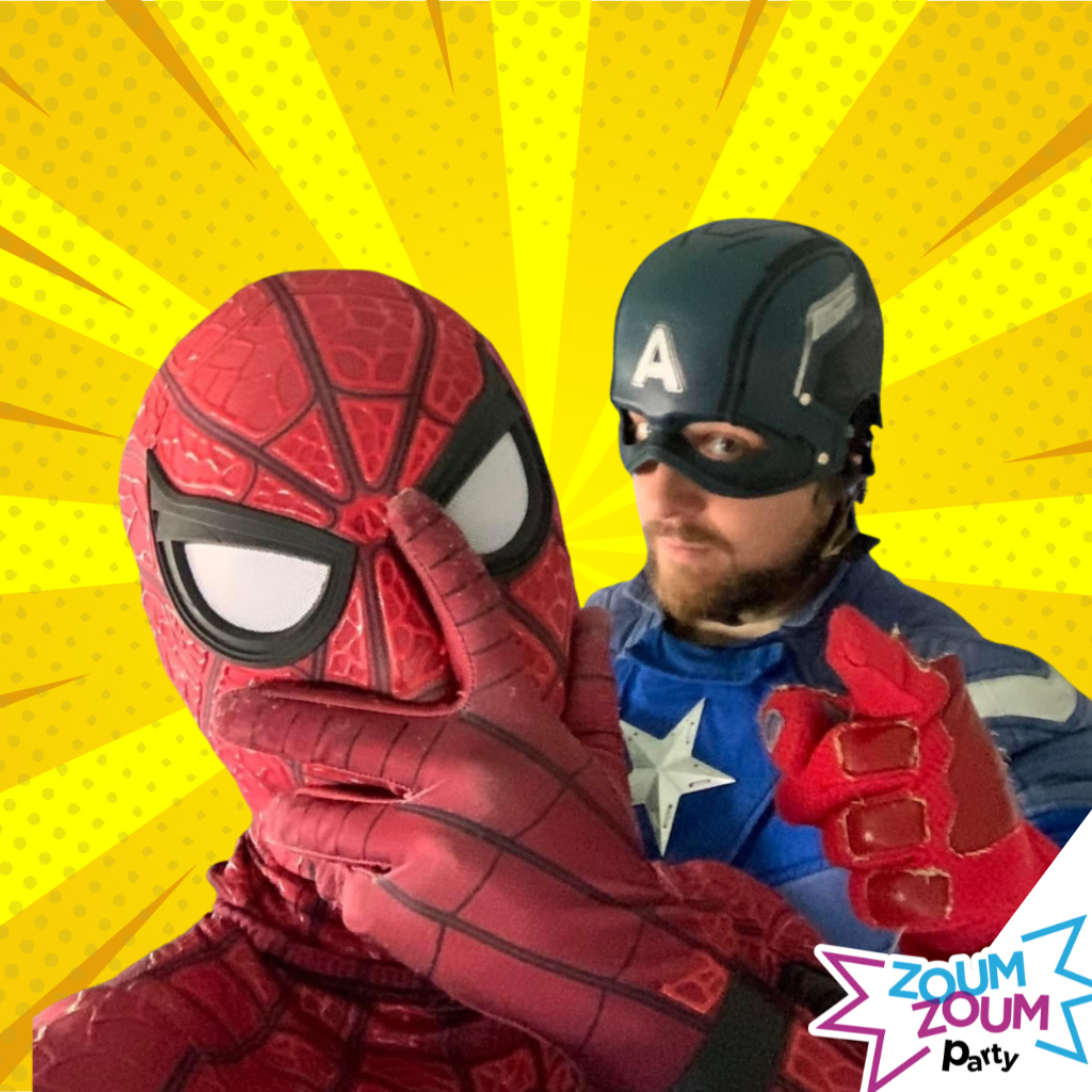 Superhero Party DUO - 2 superheroes (Montreal)