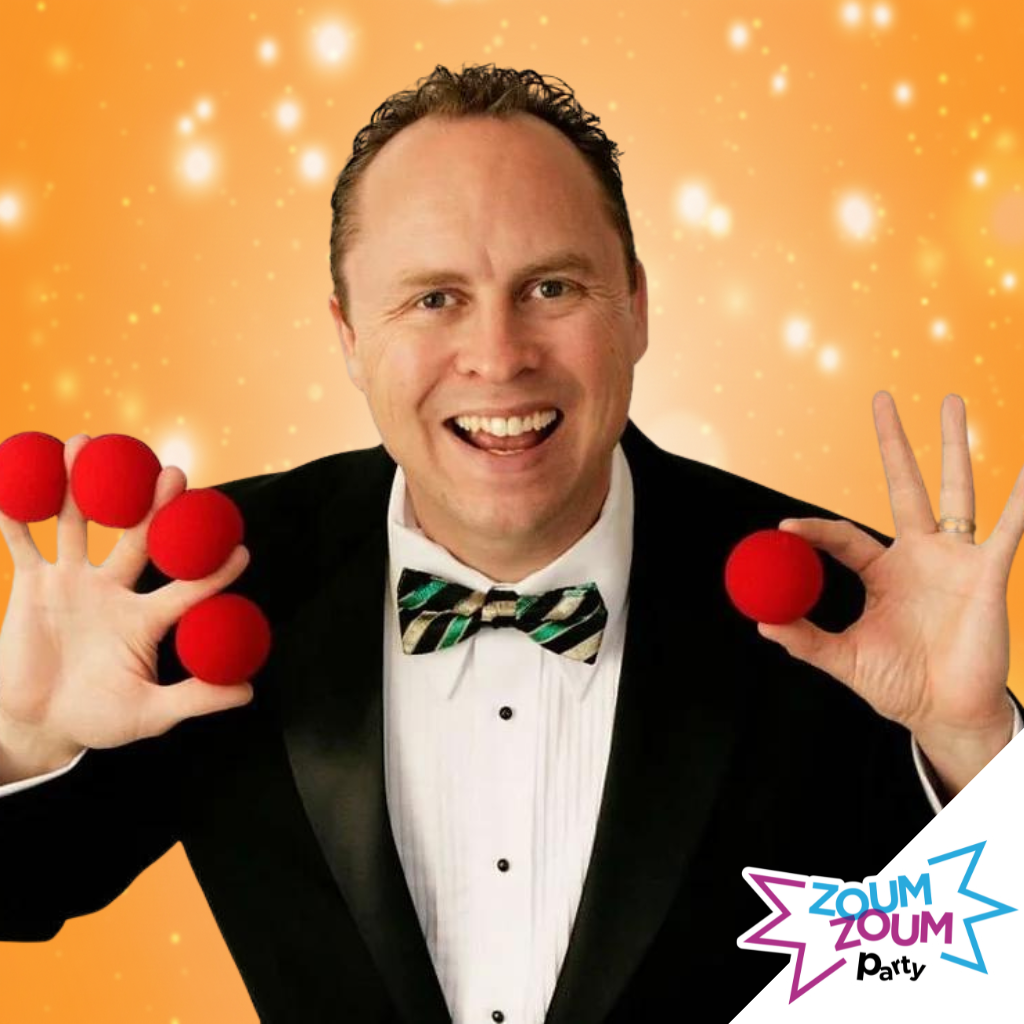 Magician birthday party with Amazing Gizmo (Vancouver)