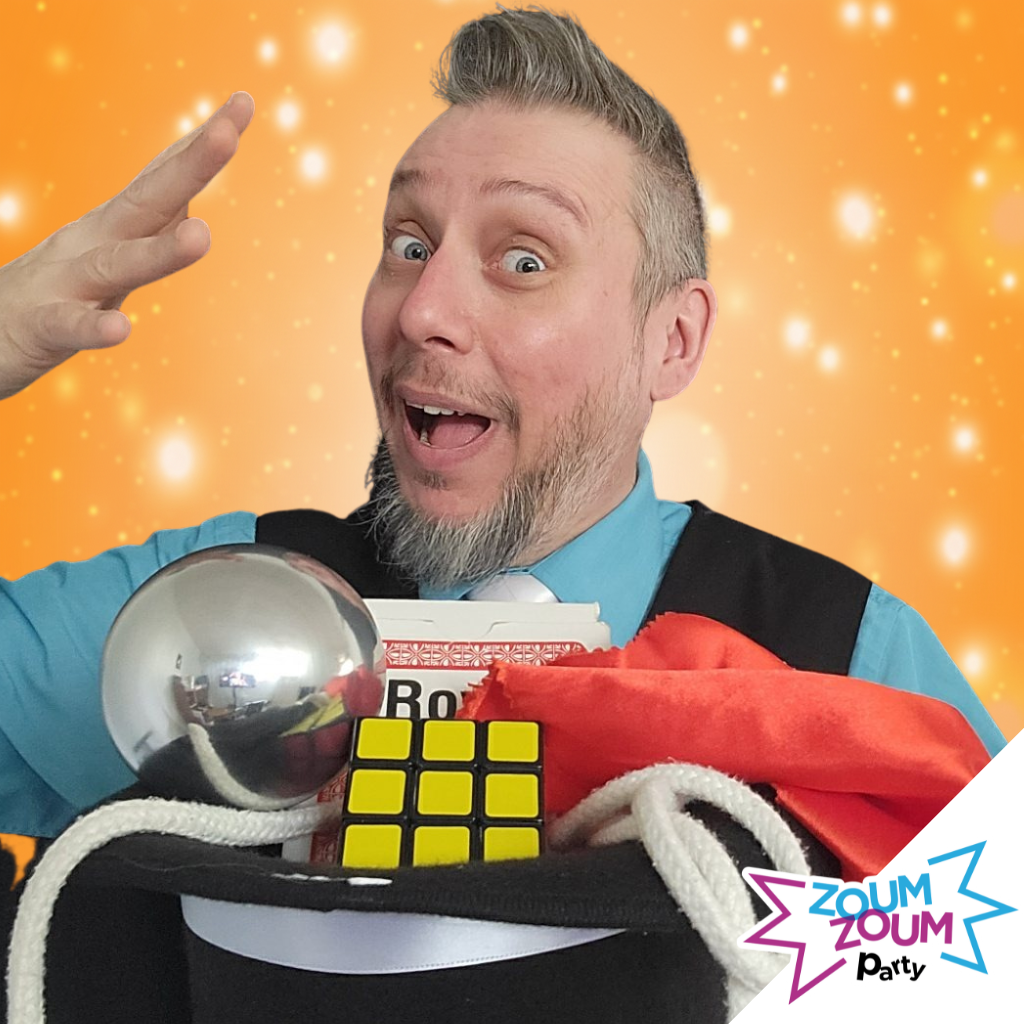 Magician birthday party with KOOL