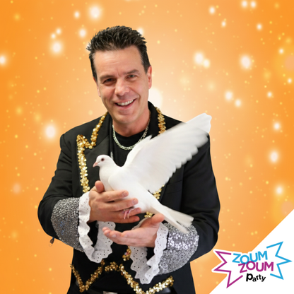 Magician birthday party with Boom Boom