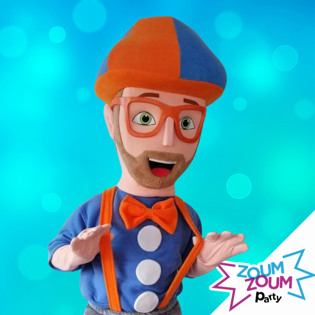 Mascot Birthday Party with Blippi Gift (Montreal)