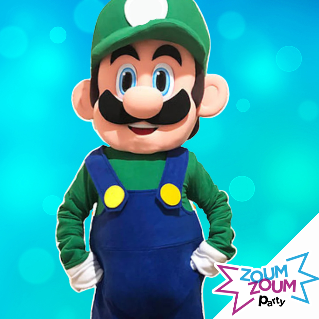 Mascot Birthday Party with Luigi Gift  (Montreal and surrounding areas)