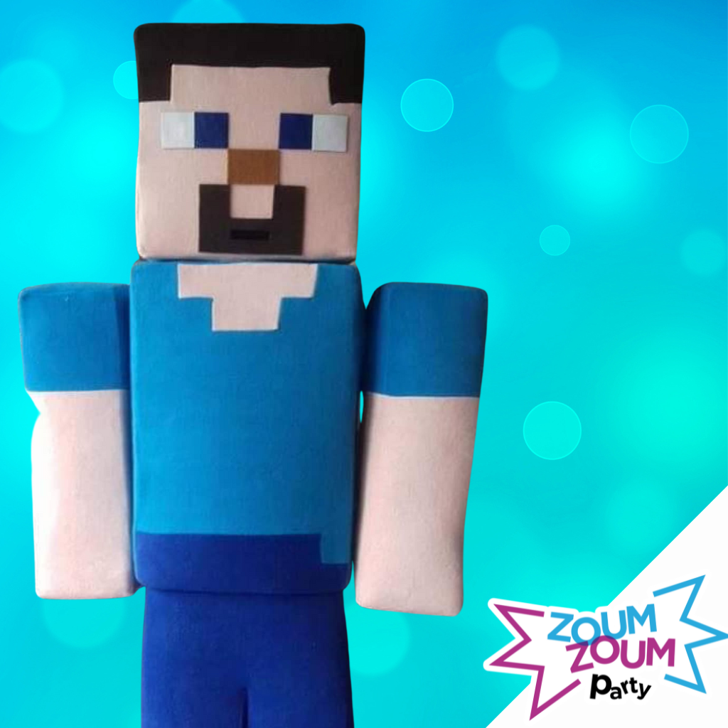 Mascot Birthday Party with Minecraft Gift (Montreal and surrounding areas)