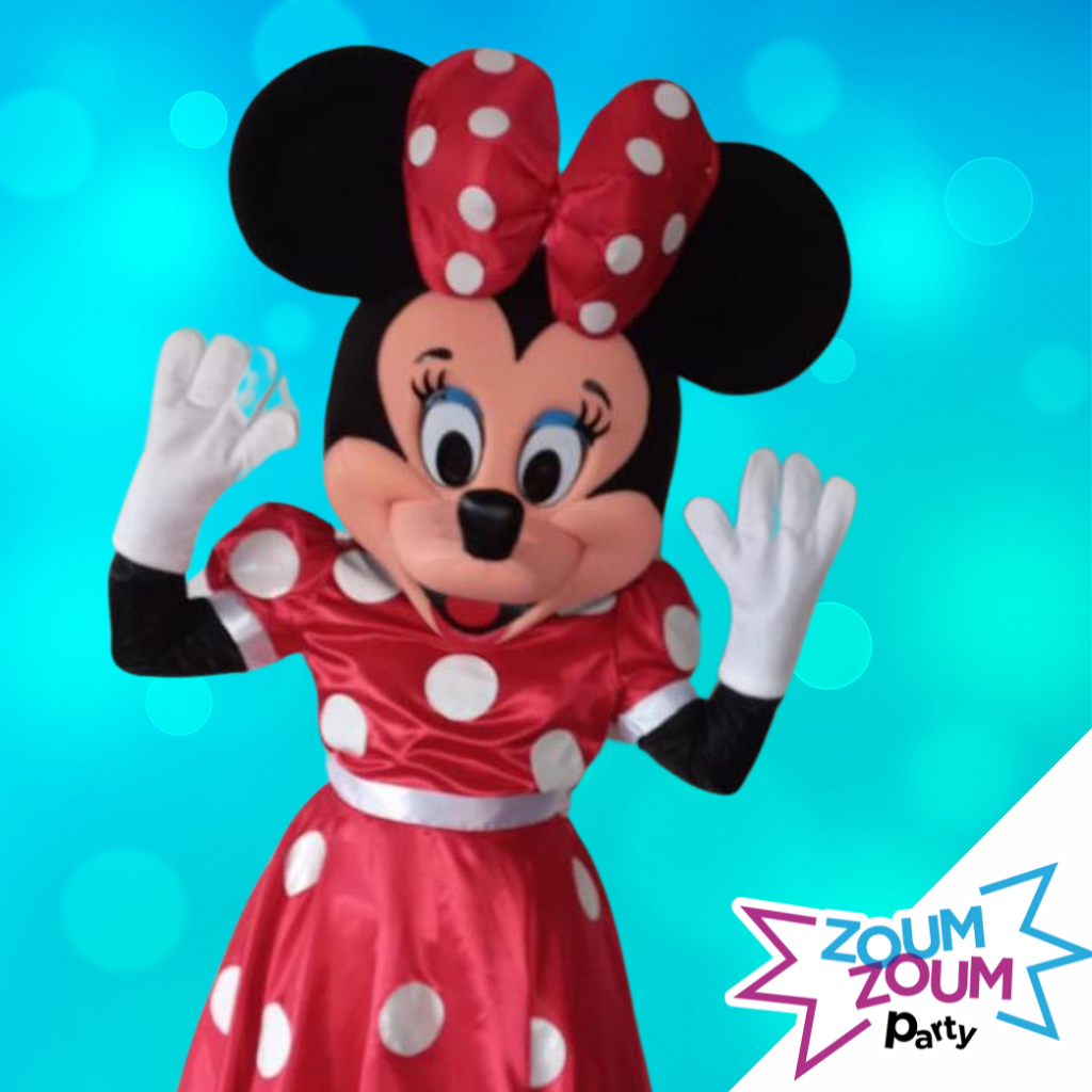 Mascot Birthday Party with Minnie Mouse Gift (Montreal and surrounding areas)