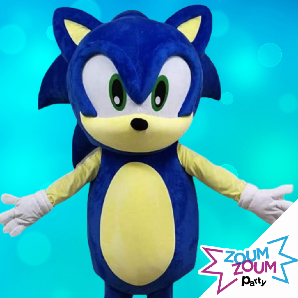 Mascot Birthday Party with Sonic Gift  (Montreal and surrounding areas)