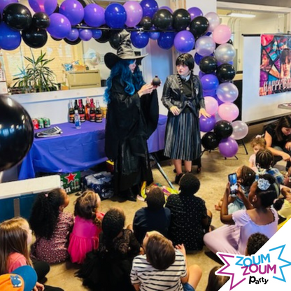 At-home Birthday Party with  Wednesday Addams Gift (MTL)