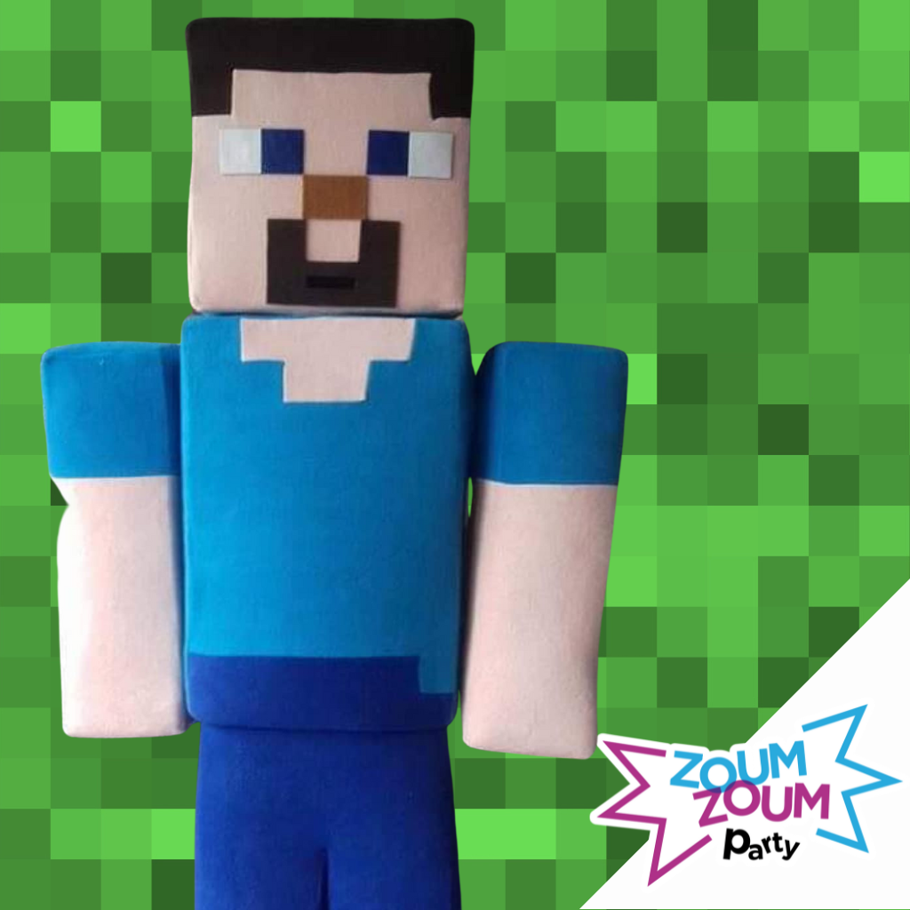 At-home Mascot Birthday Party with Minecraft Gift (Montreal and surrounding areas)