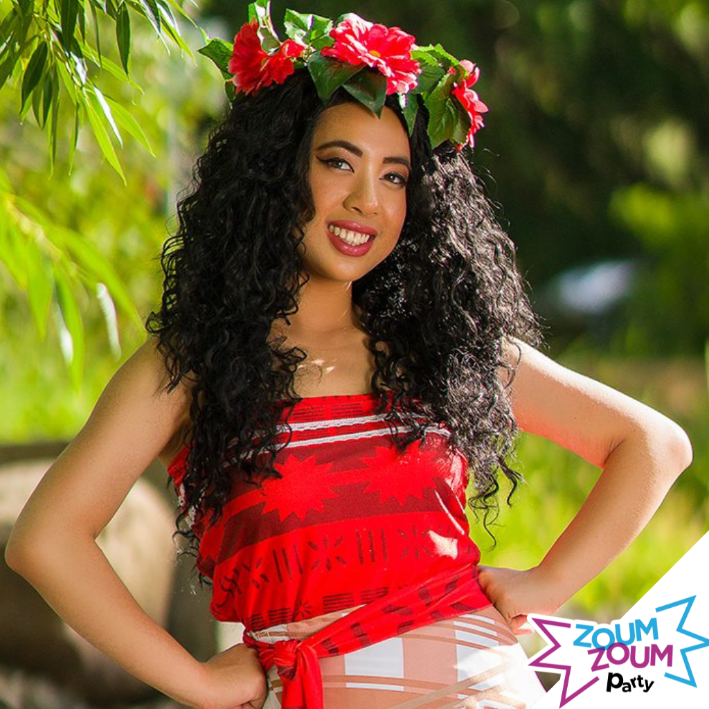 At-home Birthday Party with Princess Moana Gift (Calgary)