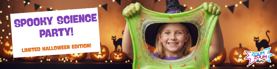 Spooky science sllime party