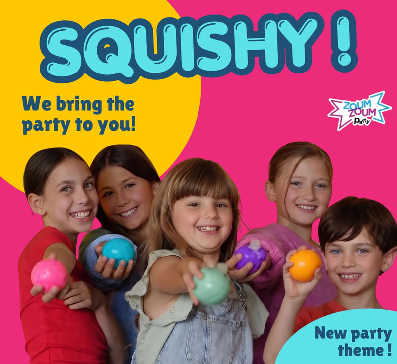 Squishy Party - at-home kids birthday party